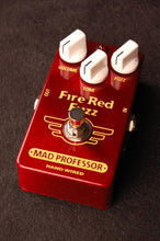 Load image into Gallery viewer, Mad Professor Fire Red Fuzz Hand Wired BJF
